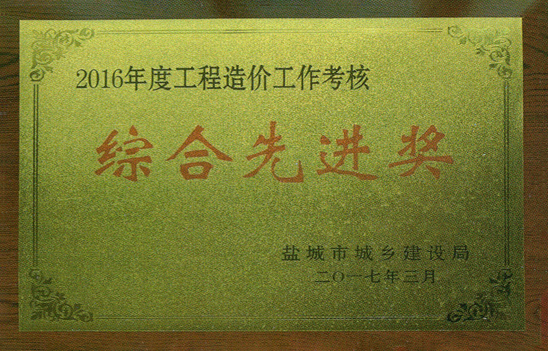 綜合先進獎